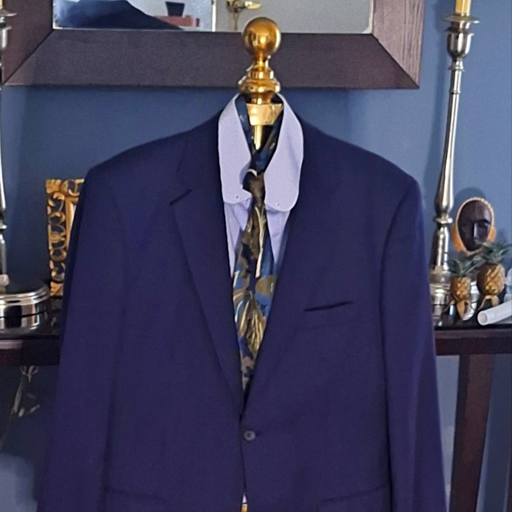 2 pc Men's Wool Blend Suit
